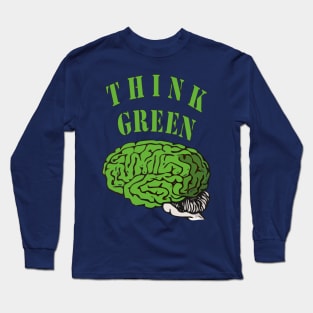 THINK GREEN Neocortex Long Sleeve T-Shirt